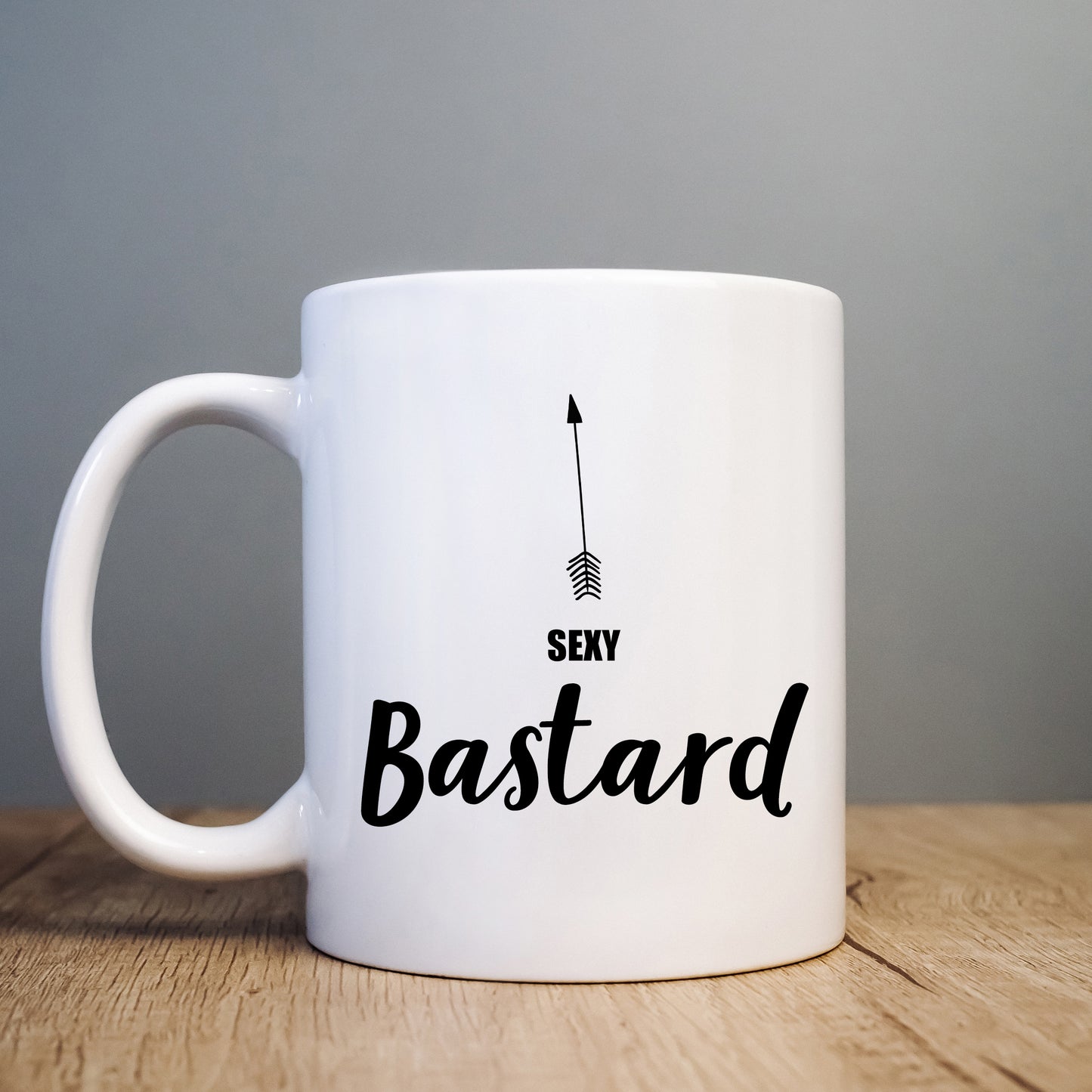 Sexy Bastard Mug, Funny Personalised Rude Gift Cup