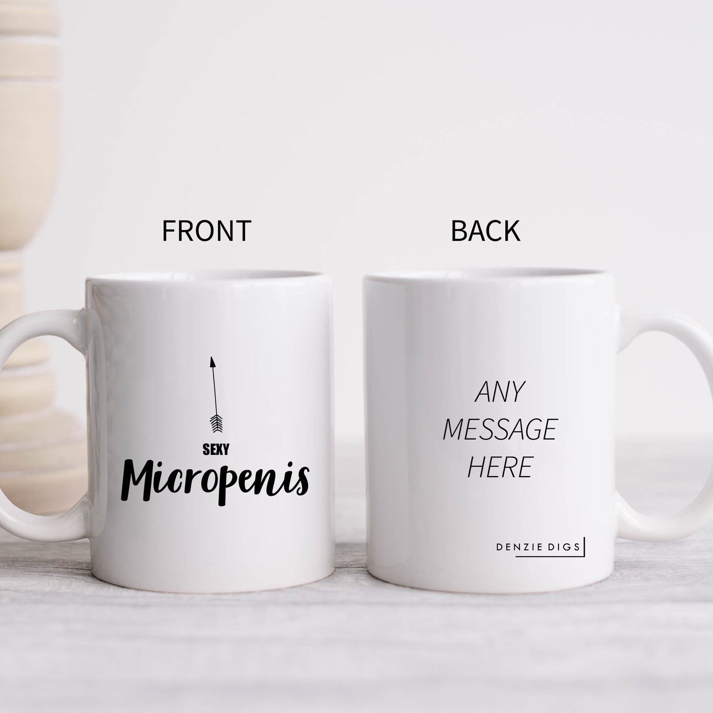 Sexy Micropenis, Penis Joke, Funny Offensive Customised Rude Gift, Personalised Mug