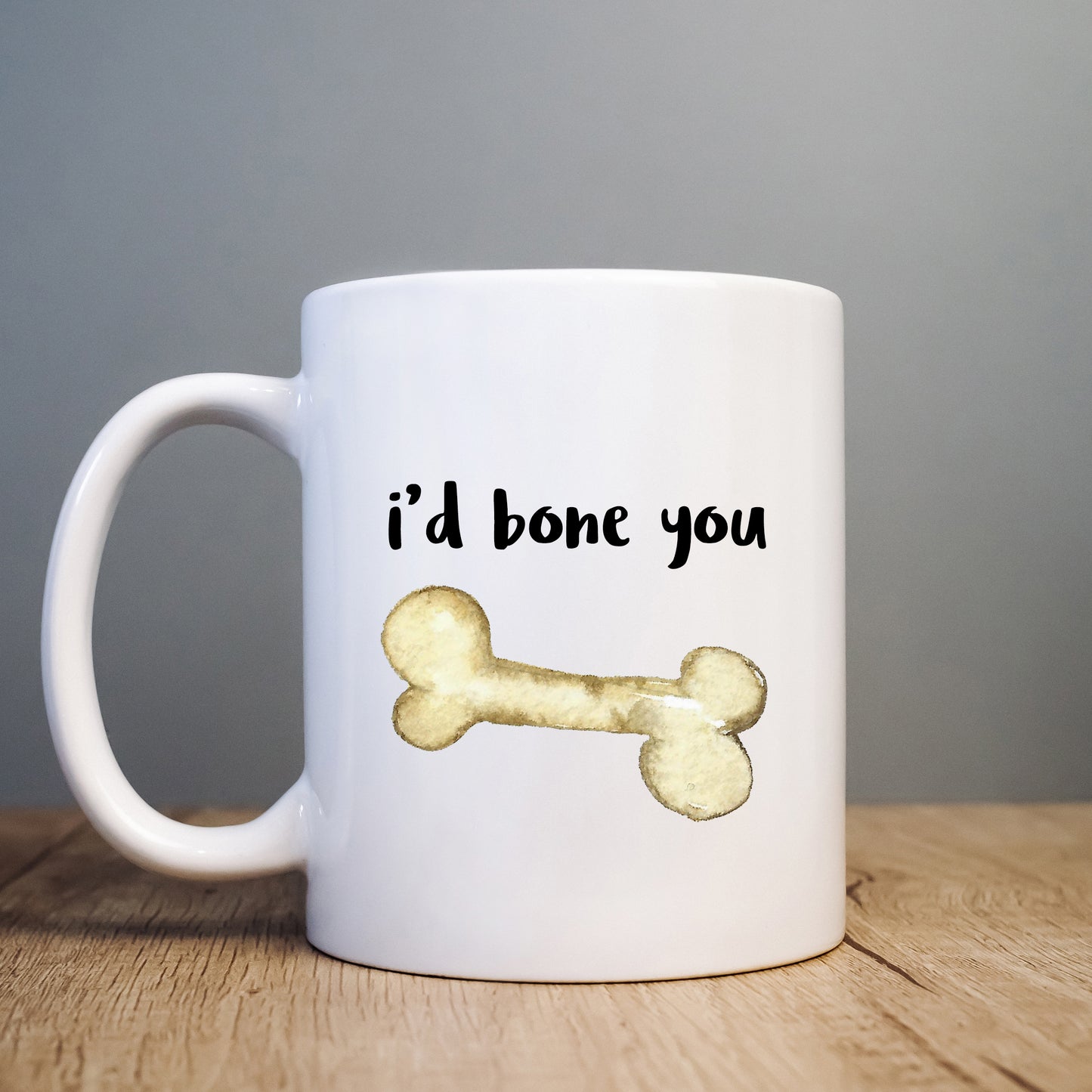 I'd Bone You Mug, Funny Offensive Hilarious Rude Personalised Gift Cup