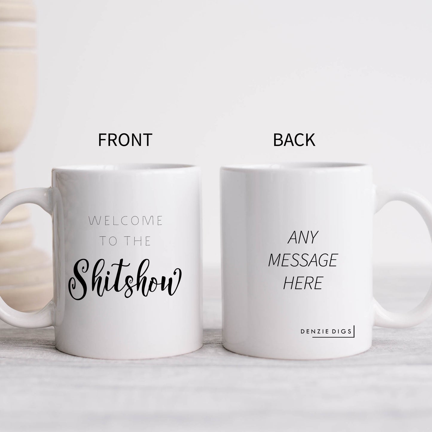 Welcome to the Shitshow Mug, Funny Rude Gift Cup