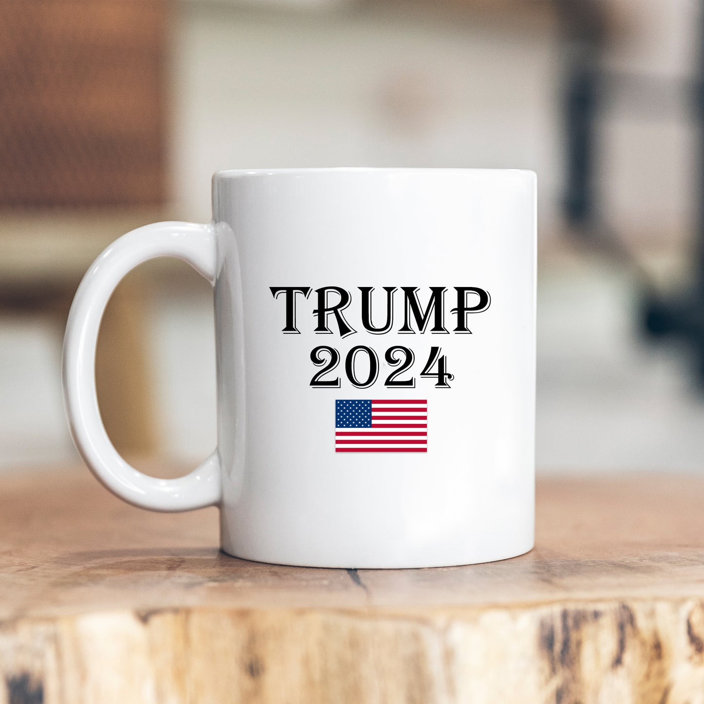 Trump 2024, American Political USA Patriot Customised President DJT Gift, Personalised Mug