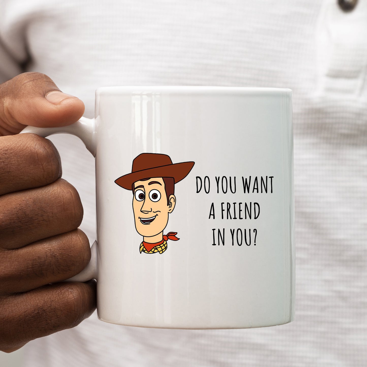 Do You Want A Friend In You, Funny Sexual Joke, Hilarious Rude Personalised Gift Mug