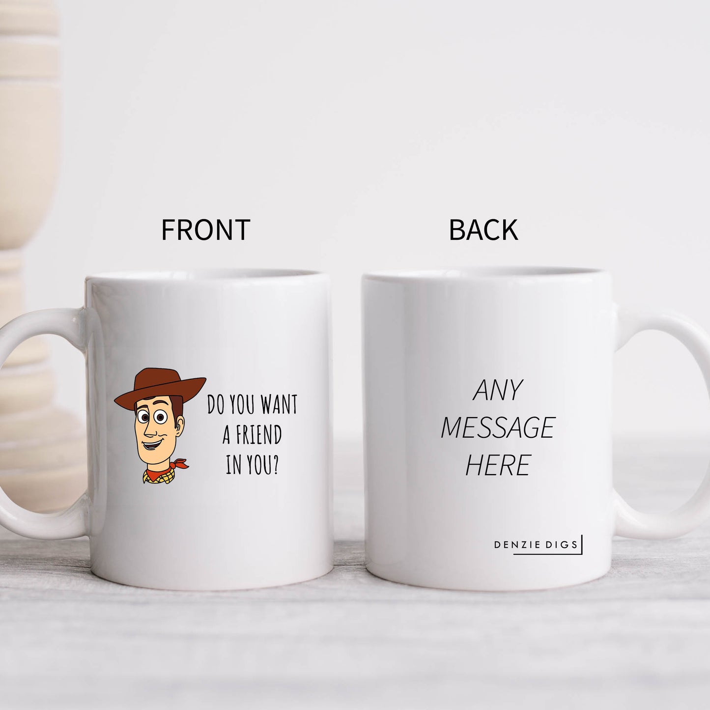 Do You Want A Friend In You, Funny Sexual Joke, Hilarious Rude Personalised Gift Mug