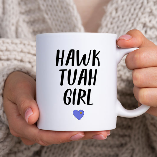 Hawk Tuah Girl Mug, Funny Rude Offensive Meme, Personalised Gift