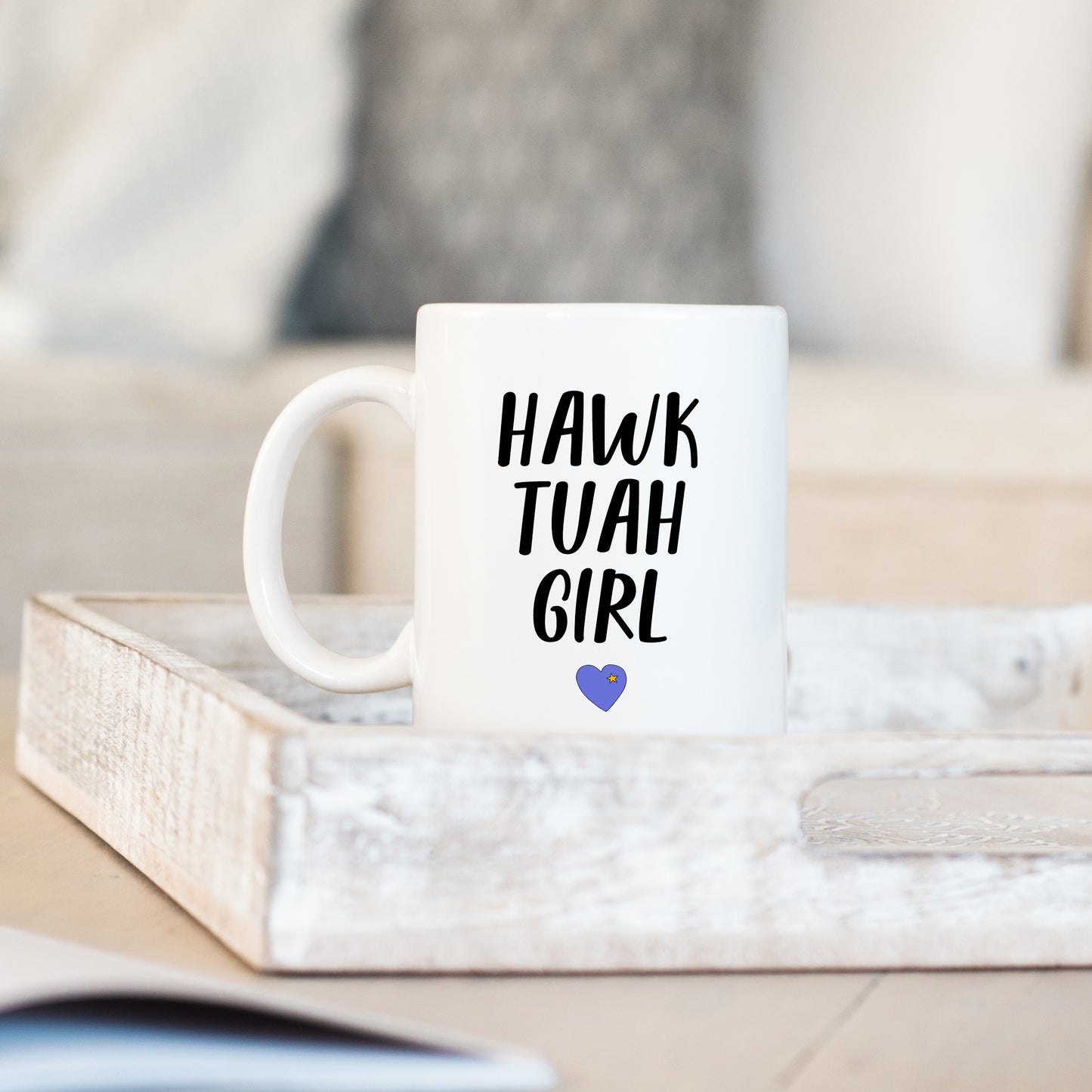 Hawk Tuah Girl Mug, Funny Rude Offensive Meme, Personalised Gift