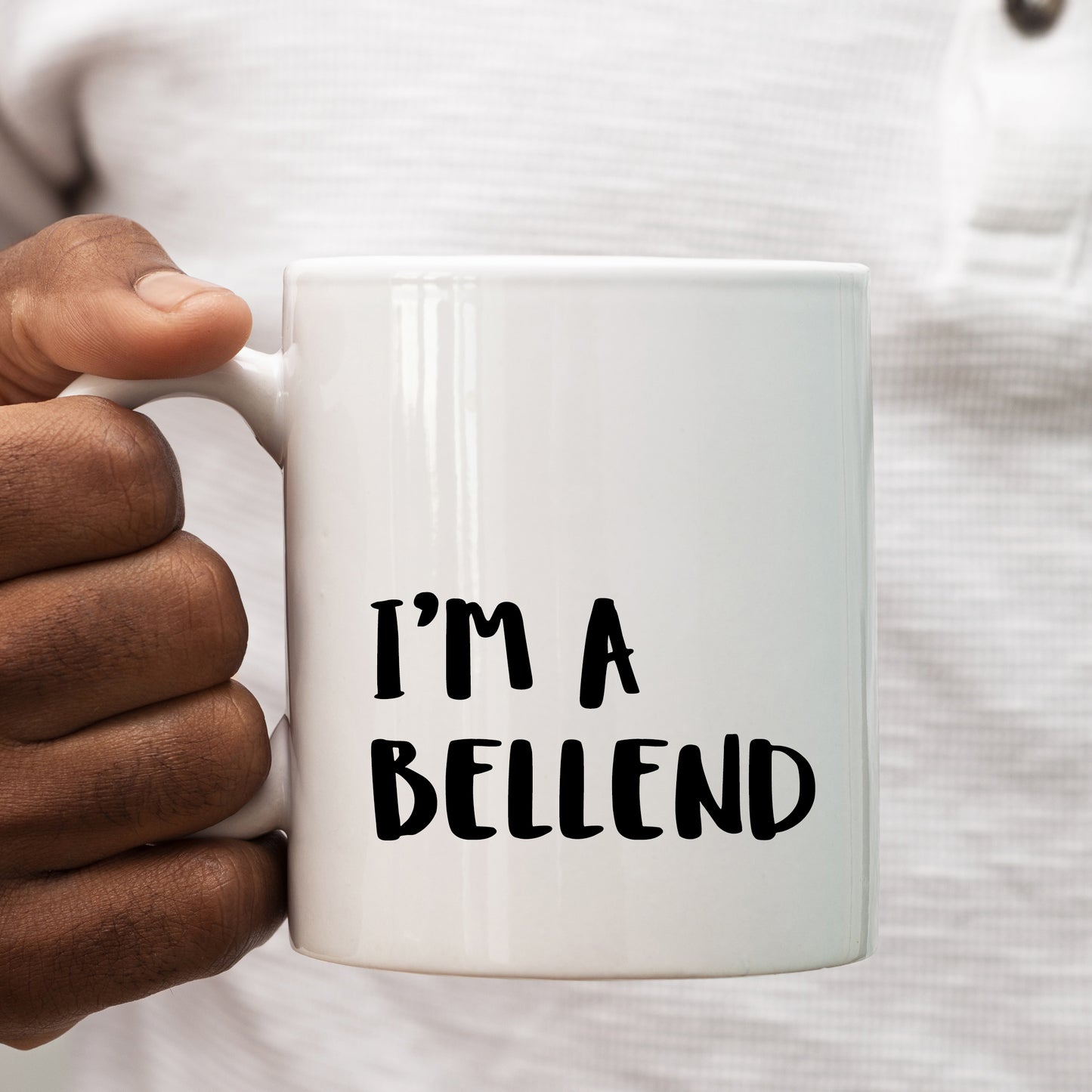 I'm A Bellend Offensive Joke, Funny Rude Gift, Personalised Mug