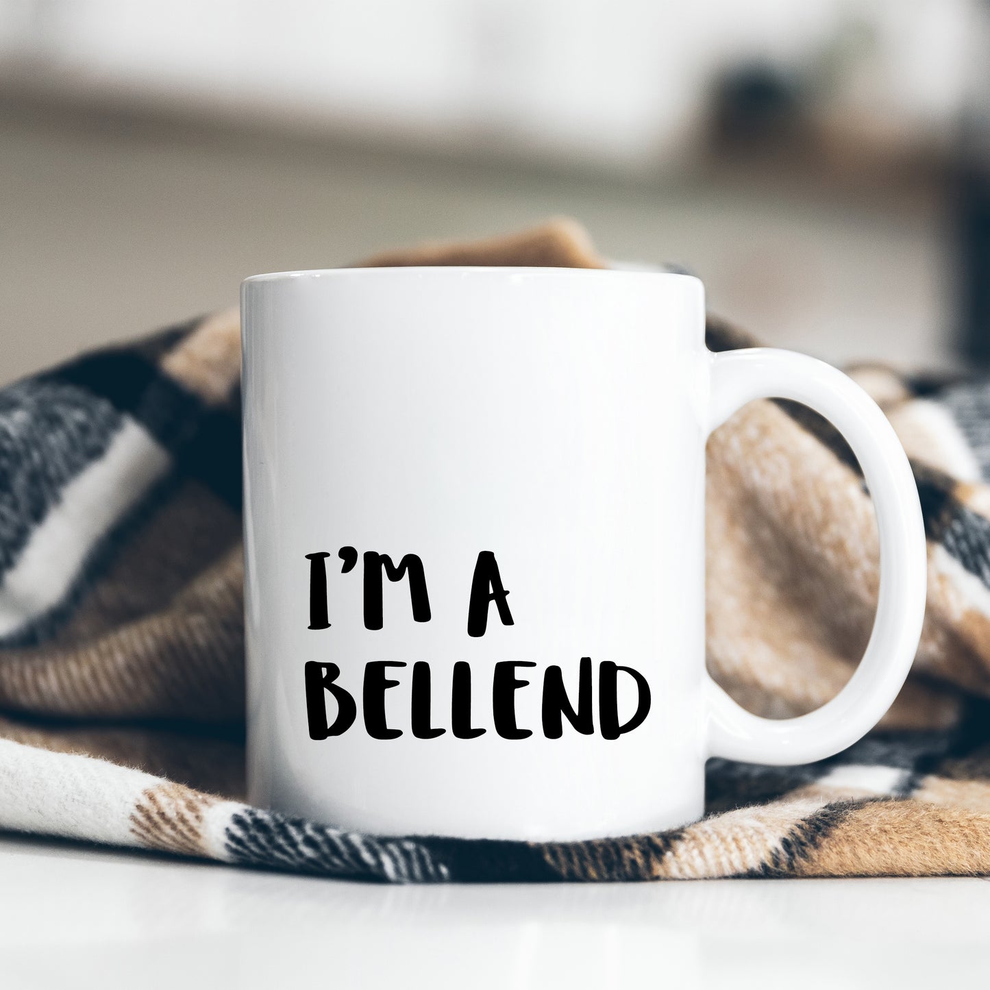 I'm A Bellend Offensive Joke, Funny Rude Gift, Personalised Mug