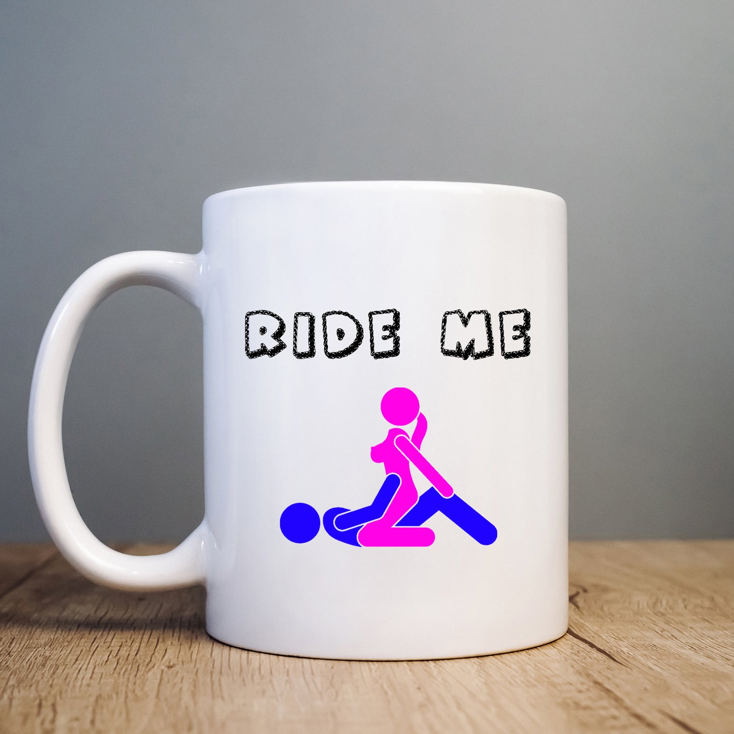 Ride Me, Sexy Joke, Missionary, On Top, Rude Funny Offensive Cup, Birthday Gift