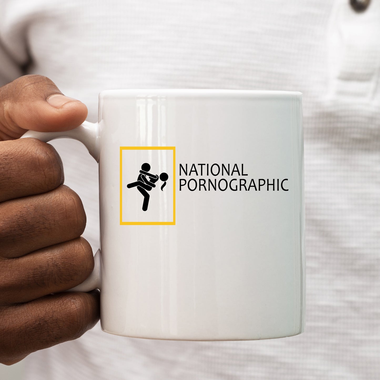 National Pornographic, Rude Sexual Funny Offensive Cup, Birthday Gift