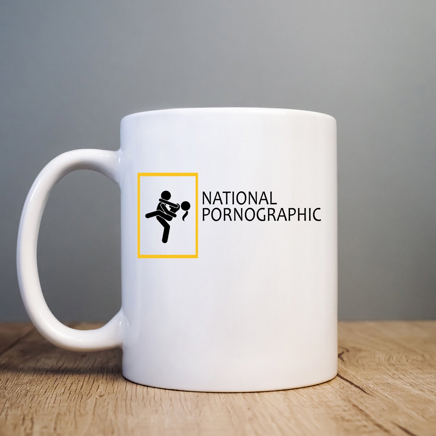 National Pornographic, Rude Sexual Funny Offensive Cup, Birthday Gift